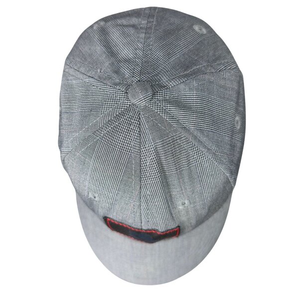 Disney Parks "The One & Only" Mickey Cap Adult  57-59 cm Gray Plaid - Picture 9 of 12